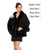 cheap Faux Fur Wraps-Women Winter Faux Fur Shawl Stole Warm Wrap Cape