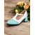 cheap 1950s-Women&#039;s Black and White Vintage Mary Jane Heels – Retro Style Block Heel Dress Shoes for Special Occasions