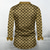 abordables Camisa de Satén para Hombre-Hombre Plaid Camisa de raso Camisa para Vestido Abotonar la camisa Manga Larga Moda informal Vacaciones Ropa de fiesta de noche Uso Diario Verano Primavera Otoño Camisas con cuello Impresión 3D Dorado