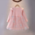 ieftine Rochii Casual-Copii Fete Rochie Fulg zăpadă Emoji Manșon Lung În aer liber Petrecere Dantelă Elegant Modă Zilnic Poliester Lungime Genunchi Rochie casual Toamnă Iarnă 4 ani + Roz Îmbujorat Albastru Deschis