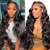 cheap Human Hair Lace Front Wigs-13x4 Body Wave Lace Front Wigs Human Hair Pre Plucked 150 Density Glueless HD Lace Frontal Wigs Human Hair Bleached Knots Brazilian Virgin Human Hair Wigs for Women Black Wig
