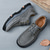 cheap Semi-Formal-Men&#039;s Brown Faux Leather Hiking Shoes with Lace-Up Closure - Comfortable and Durable Perfect for Outdoor Adventures