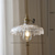 cheap Pendant Lights-LED Modern Chandelier Lamp Flower Pattern Glass Ceiling Pendant Light V intage Bar Cafe Chandelier Fixtures Pendant Light Hanging Lamp Lighting Industrial Modern 25cm 110-240V