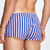 baratos Moda Íntima para Homem Confortável-Homens 1 pc Cueca Boxer Boxers Cintura elástica 50% algodão Respirável Macio Confortável Xadrez Bloco de cor Cintura Baixa Branco Amarelo