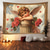 voordelige Bruiloft-Huwelijksdecoraties Achtergrond Fotografie Wandhang Large Tapestry Kunst Muur Decor Deken Gordijn Thuis Slaapkamer Woonkamer Decoratie Cupido Liefde
