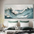 cheap Landscape Paintings-Blue Ocean Wave Painting on Canvas handmade Impasto Textured Painting Designer Serene Canvas Art handmade Choice Minimalist wave painting for Living Room Art Contemporary Art painting wall artwork