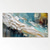 cheap Landscape Paintings-Handmade 3D Ocean oil painting handmade Wall Art Blue Huge Wave Oil Painting On Canvas Handpainted Sea Waves 3D Textured Abstract Painting Beach Landscape Sky oil painting for Living Room bedroom