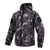 cheap Softshell, Fleece &amp; Hiking Jackets-Men&#039;s Hiking Jacket Outdoor Camo Windproof Front Zipper Lightweight Jacket Full Zip Camping / Hiking / Caving Dark Grey Forest Green Black camouflage Black Army Green