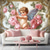 voordelige Bruiloft-Huwelijksdecoraties Achtergrond Fotografie Wandhang Large Tapestry Kunst Muur Decor Deken Gordijn Thuis Slaapkamer Woonkamer Decoratie Cupido Liefde