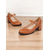 levne 50. léta 20. století-dámské vintage lodičky mary jane s brogue detaily a blokovými podpatky | klasické a pohodlné boty do práce i na běžné nošení