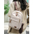 abordables Sacs à dos de Collège-Sac à dos imperméable en nylon pour femme, doté de multiples poches zippées, sac à dos léger et décontracté idéal pour les cours, le travail, les voyages et les trajets quotidiens.