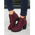 cheap Ankle Boots-Women&#039;s Green Lace-Up Ankle Boots with Buckle Detail – Chunky Heel Combat Style for Casual and Outdoor Wear