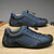 preiswerte Sneaker für Herren-braune Freizeit-Sneaker aus Kunstleder für Herren mit verstellbaren elastischen Schnürsenkeln – strapazierfähige, rutschfeste Sohle, bequeme Passform für den Alltag