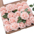 cheap Artificial Plants &amp; Flowers-25pcs/set Artificial Flowers Wedding Decoration Rose Bouquets Valentine&#039;s Day Gift Real Looking Ivory Foam Fake Roses with Stems for DIY Wedding Bouquets White Bridal
