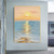 ieftine Picturi Abstracte-picturi în ulei realizate manual, pânză, artă de perete, decorare modernă, abstractă, peisaj de răsărit al mării, pentru decor acasă, pictură neîntinsă fără rame laminate