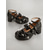 cheap 1950s-Women&#039;s Black Lolita Mary Jane Shoes with Bows and Ankle Straps | Elegant Low Heel Dress Shoes for Parties, Cosplay, and Special Occasions