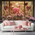 cheap Wedding-Wedding Decorations Backdrop Photograph Wall Hanging Large Tapestry Art Mural Decor Blanket Curtain Home Bedroom Living Room Decoration Heart Window