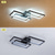 billige Taklamper-led taklampe moderne innfelt lysarmatur rektangulære lys til soverom kjøkken stue taklampe 60cm 110-240v