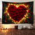 voordelige Bruiloft-Huwelijksdecoraties Achtergrond Fotografie Wandhang Large Tapestry Kunst Muur Decor Deken Gordijn Thuis Slaapkamer Woonkamer Decoratie Rozenhart