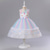 cheap Unicorn Dresses-Flower Girl Dress Kid&#039;s Girls&#039; Princess Dress Performance Wedding Party Elegant Beautiful Mesh Floral Sleeveless Crew Neck White Pink 4 years+