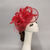 cheap Fascinators-Fascinators Feathers Net Veil Hat Wedding Ladies Day With Feather Bowknot Headpiece Headwear