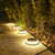 voordelige Pathway Lights &amp; Lanterns-led solar pad licht buiten ip65 waterdicht super helder schijflicht 17led tuin gazon pad patio landschap decoratie 4 stuks