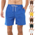 cheap Casual Shorts-Men's Shorts Summer Shorts Casual Shorts Corduroy Shorts Pocket Drawstring Elastic Waist Plain Comfort Breathable Short Outdoor Vacation Sport Casual Black White