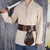 billige Tilbehør og mer-Retro / vintage Kostymer i middelalderstil Renessanse våpen og beskyttelse Midjebelte Beltepose Pirat Viking Ranger Herre Karnevalskostyme Viking Halloween Karneval Mardi Gras Fest LARP Voksne