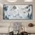 cheap Landscape Paintings-Handmade Original Skiing Painting Oil Painting On Canvas Abstract Texture Winter Landscape Painting Wall Art for Home Decor With Stretched Frame/Without Inner Frame Painting