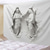 ieftine Tapiserie religioasă-Tapiserie suspendată Iisus tapiserie iluzorie artă de perete tapiserie mare decor mural fotografie fundal pătură perdea decor pentru acasă dormitor sufragerie
