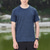 cheap Tees &amp; Shirts-Men&#039;s T shirt Short Sleeve Crew Neck Tee Tshirt Muscle T-Shirt Short Sleeve Shirt Outdoor Quick Dry Workout Soft Sweat wicking Polyester Burgundy Royal Blue Dark Blue Gym Climbing Camping / Hiking