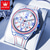 cheap Quartz Watches-New Olevs Olevs Brand Fashion Flow Men&#039;S Watch Luminous Chronograph Calendar Simple Leisure Quartz Watch Electronic Watch Cartoon Wind Students Children Men&#039;S Waterproof Sports Watch