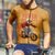voordelige Heren shirts-Voor heren Wielrenshirt Korte mouw Fietsen T-shirt Shirt met 3 achterzakken Bergracen Ademend Sneldrogend Anatomisch ontwerp Lampenkatoen Zwart Geel Blauw Grafisch Sport Kleding