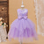 cheap Flower Girl&#039;s Dresses-Flower Girl Dress Kid&#039;s Girls&#039; Princess Dress Performance Wedding Party Elegant Beautiful Sequins Mesh Solid Color Sleeveless Crew Neck Champagne Pink 4 years+