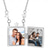 cheap For Women-Personalized Custom Wedding Gift for Couple Photo Square Box Necklace – Durable Copper Pendant, Customizable with Two Photos, Perfect for Wedding Gifts