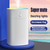 cheap Humidifiers &amp; Dehumidifiers-USB Humidifier Large Spray Mute Bedroom Desktop Office Dormitory Mini Air Aromatherapy Pregnant Women Baby Colorful Atmosphere Lamp 400ml