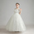 cheap Flower Girl&#039;s Dresses-TS  Princess Floor Length Flower Girl Dress Quinceanera Girls Cute Prom Dress Tulle with Bow(s) Elegant Fit 3-16 Years