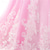cheap Flower Girl&#039;s Dresses-Flower Girl Dress Kid&#039;s Girls&#039; Princess Dress Performance Wedding Party Elegant Beautiful Mesh Flower Long Sleeve Crew Neck White Pink 4 years+