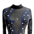 cheap Figure Skating-Figure Skating Dress Women&#039;s Girls&#039; Ice Skating Dress Blue Black Patchwork High Elasticity Training Competition Skating Wear Classic Crystal / Rhinestone Long Sleeve Ice Skating Figure Skating