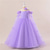 cheap Flower Girl&#039;s Dresses-Flower Girl Dress Kid&#039;s Girls&#039; Princess Dress Performance Wedding Party Elegant Beautiful Mesh Solid Color Sleeveless Crew Neck Light Pink White 4 years+