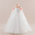 cheap Flower Girl&#039;s Dresses-Flower Girl Dress Kid&#039;s Girls&#039; Princess Dress Performance Wedding Party Elegant Beautiful Mesh Solid Color Sleeveless Crew Neck Light Pink White 4 years+