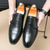 cheap Formal-Men&#039;s Double Monk Strap Faux Leather Dress Shoes – Classic Formal Style, Comfortable Fit, Perfect for Business, Weddings and Special Events