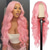 cheap Synthetic Trendy Wigs-Long Wavy Wigs for Women Middle Part Synthetic Party Wigs for Women Daily Use Cosplay Wigs