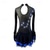 cheap Figure Skating-Figure Skating Dress Women&#039;s Girls&#039; Ice Skating Dress Blue Black Patchwork High Elasticity Training Competition Skating Wear Classic Crystal / Rhinestone Long Sleeve Ice Skating Figure Skating