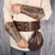 billige Tilbehør og mer-Retro / vintage Kostymer i middelalderstil Renessanse våpen og beskyttelse Midjebelte Beltepose Pirat Viking Ranger Herre Karnevalskostyme Viking Halloween Karneval Mardi Gras Fest LARP Voksne