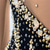 baratos Vestidos de Patinação Artística-Vestidos para Patinação Artística Mulheres Para Meninas Patinação no Gelo Vestidos Preto Sem costas Barra Assimétrica Com Transparência Elasticidade Alta Treino Competição Roupa para Patinação