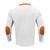 baratos Camiseta de malha waffle-Homens Camiseta Camisetas Camiseta de malha waffle T-shirt Manga Longa Decote V Primavera Outono Bloco de cor Moda Designer Básico Cordões Férias Rua Para Noite Adamascado Preto Branco Top Tee para