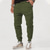 cheap Joggers-Men's Sweatpants Joggers Athletic Pants Trousers Drawstring Pocket Elastic Waist Plain Comfort Daily Sports Outdoor Fashion Casual ArmyGreen Black Micro-elastic