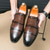 cheap Formal-Men&#039;s Double Monk Strap Faux Leather Dress Shoes – Classic Formal Style, Comfortable Fit, Perfect for Business, Weddings and Special Events