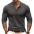 cheap Casual Henley Tee-Men&#039;s Henley Shirt Tee Top Long Sleeve Sports &amp; Outdoors Button Up Henley Casual Activewear Summer Spring &amp;  Fall Black Gray Burgundy Henley T-Shirt